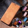 Wallet Skin Friendly Magnetic Flip With Card Slot Leather Case For For Iphone Air 17 Pro Max 16e 16 1 Plus 14 13 12 11 XR Cover