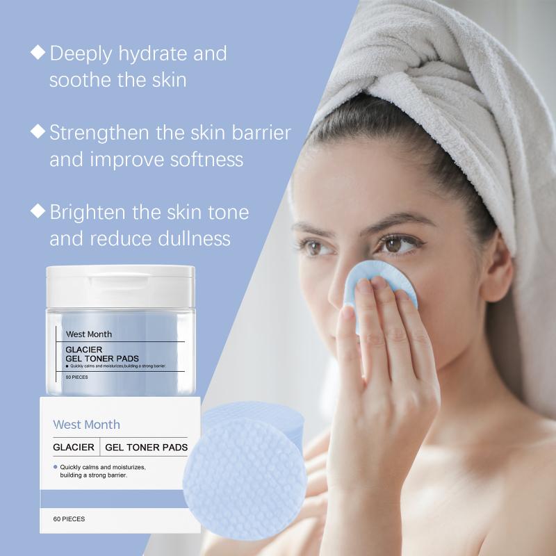 

Collagen Hyaluronic Acid Cottons Pads Hydrate Brightening Improve Skins Elasticity Shrink Pores Fade Fine Lines Serum Cotton Pad one size