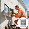 Waterproof Electrical Distribution Box With Circuit Breaker Plastic Junction Wire Box for Home Industrial Commercial