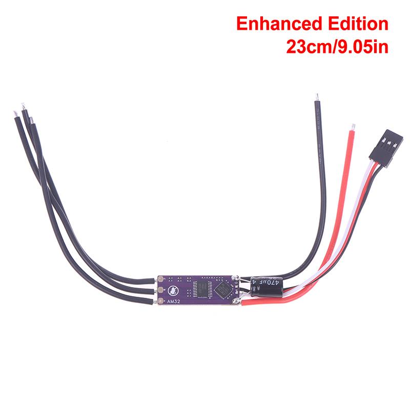 1Pcs Am32 32-Bit Esc 2-4S 30/40A Speed Controller With 5V2A Bec Module 35V 470Uf Capacitor For Rc Crawler Drone Brushless Motors