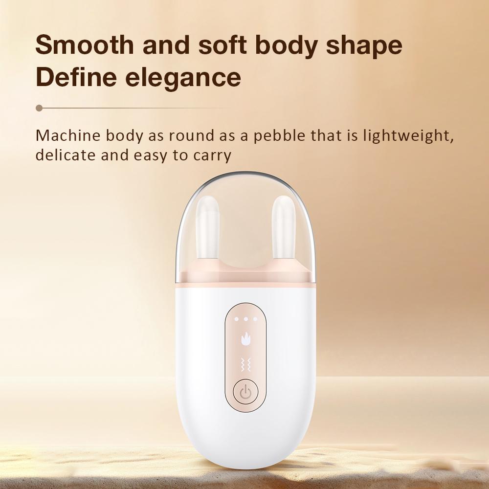 Electric Nose Pad Massage, Multi-functional Vibration Hot Compress Facial Lift Massage Nose Pad