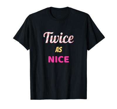 Twice As Nice" Twice Kpop Christmas T-shirt