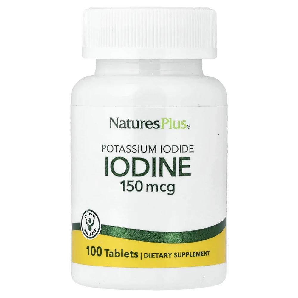NaturesPlus Iodine 150mcg 100 Tablets