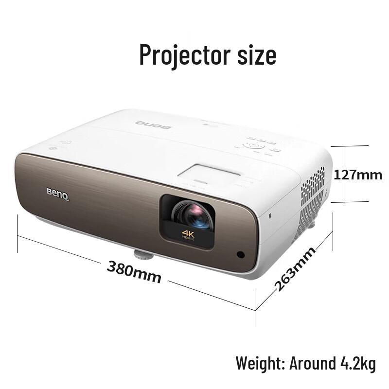 

BenQ W2710 4K HDR Home Cinema Projector (CN version)