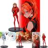 Beautiful Girl Series Eva Long Hair Red Outfit Asuka And Standing Rei Ayanami Figure Model For Anime Collectors