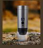 Rechargeable Portable Electric Coffee Maker - Automatic Pump & Heating for Outdoor Use with Capsules