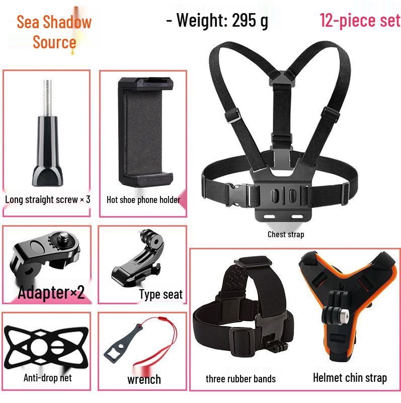 GoPro13 Chest Mount Camera and Phone Holder for Outdoor Activities