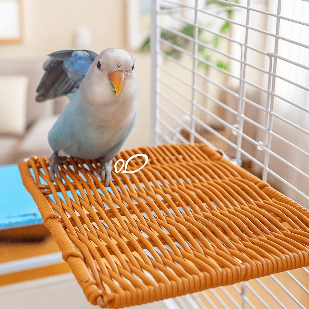 Imitation Vine Bird Resting Stand Bite Resistant Parrot Perch Toy  Behavior Training