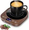 Coffee Mug Warmer, Mug Warmer for Desk, Smart Cup Warmer with Gravity Sensor, 9 Temperature Settings, 1-9H Timing, 4H Auto Shut Off