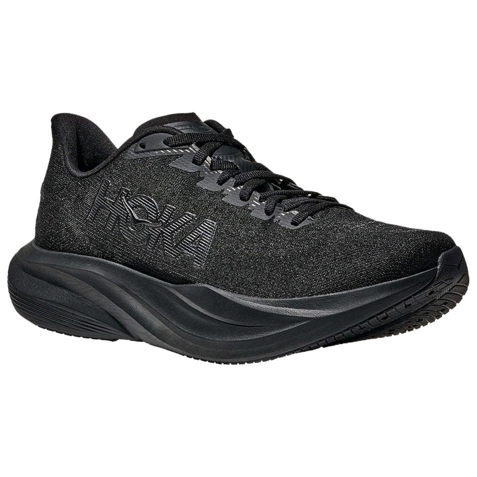 HOKA ONE ONE MACH 7 Fabric Breathable Running Shoes Men's Black 1171905-BBLC
