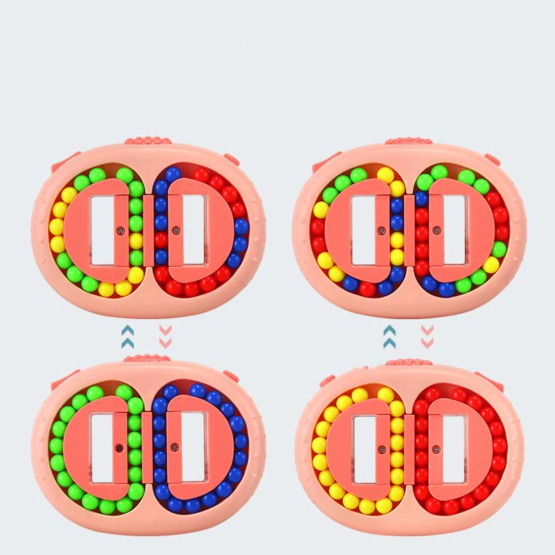 Nowe Zabawki dla Dzieci Obracające Magiczne Fasolki Zabawki na Opuszki Palców Dzieci Kręcące Koraliki Puzzle Gra Ucząca Edukacyjna Dorośli Zabawka Redukująca Stres