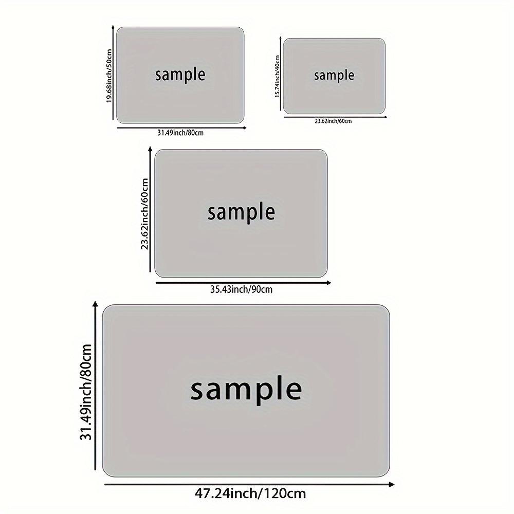 1pc of Bathroom Mat with A Pebble Pattern, Quickly Absorbs Water, Suitable for Bathrooms, Washrooms, and Home Decoration.