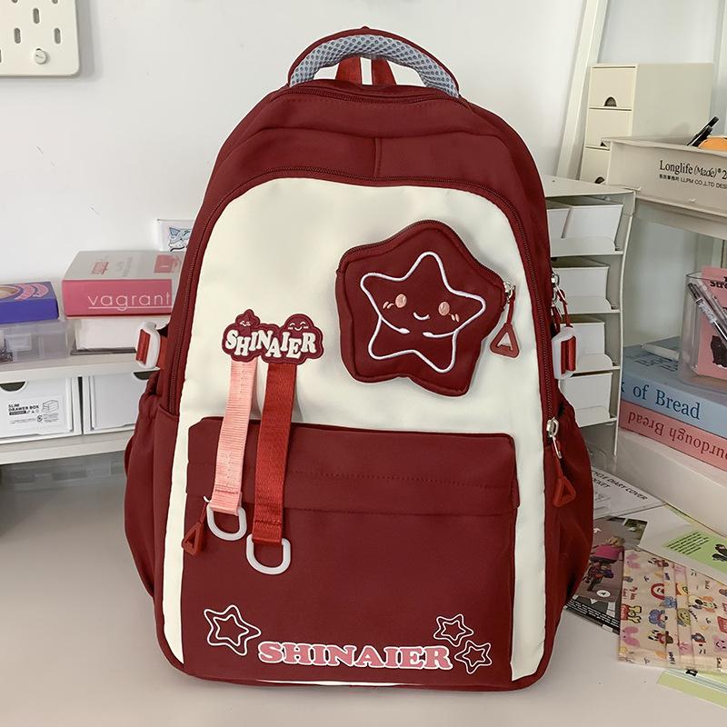 Schoolbags Children Elementary School Girls Junior High School Students High Value Ins Style Two Piece Backpack