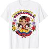 Cute Venezuela Girl Traditional Dress Colorful Art 100% Cotton T-shirt Mens Tees Top