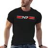 Mass Effect Horizontaal N7 T-shirt Grote Maat Tee