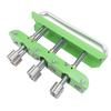 Sheet Metal Bender 3 Station Edge Roller 0?90 Degree Bending Angle Manual Roofing Tool for Making