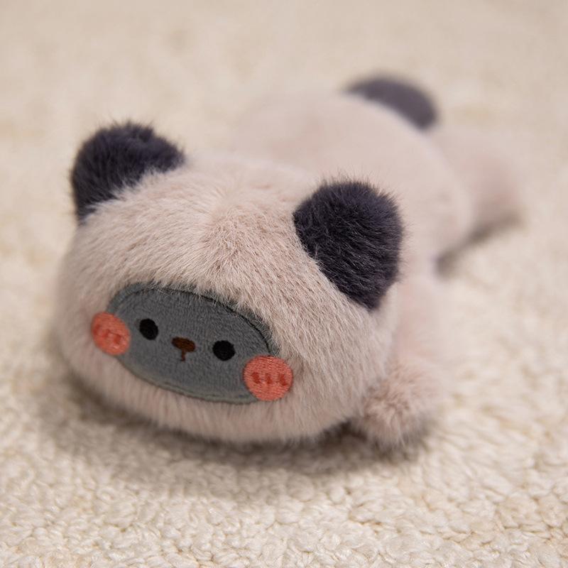 Cute Little Animal Elephant Rabbit Refrigerator Sticker Plush Toy Doll Magnetic Fox Doll Girl Rag Doll