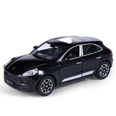 1/32 Porsche Macan T SUV Araba Modeli Çinko Alaşımlı Döküm Simülasyon Oyuncak Sesli Işıklı Geri Çekilebilir Koleksiyon Süslemeleri Erkek Çocuk Doğum Günü İçin Hediye