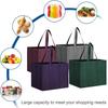 Reusable Grocery Shopping Bags Large Clothes Tote Bag Non-woven Bag  For Shopping Groceries