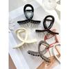 French Big Hair Claw Clips Medium Butterfly Shark Clip for Women 3.1" Strong Hold Non-slip Jaw Clips Hair Accessories Headwear