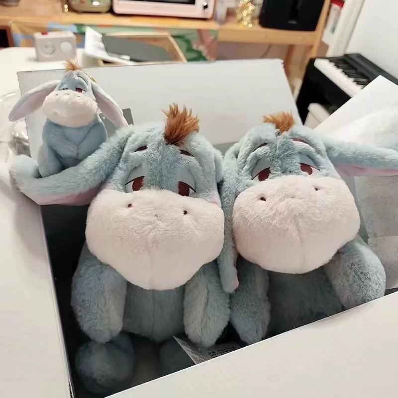 Eeyore Donkey 30Cm Plush Doll Toy Disney Soft Ugly Cute Little Donkey Children Sleeping Accompany Pillow Ornaments Holiday Gift