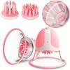 As picture showed&silicone+ABS – pink