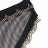 Briefs Shape Cosmetic Bag Mesh Lace Heart Makeup Storage Pouch Y2K Transparent Toiletry Bag Storage For Travel