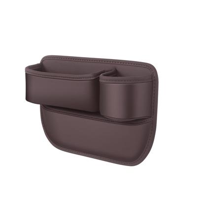 Natunofu Seat Side Car Car Convenient Car Storage Car Car Interior Car Seat Gap Storage Easy Mini Pocket for Small Item For Car Brown Pocket, Storage,