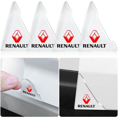 2 szt. Przezroczysta nakładka na narożnik drzwi samochodu Naklejka ochronna przed zarysowaniami Dla Dacia Sport Duster Megane 2 3 4 IV Clio Fluence Logan Captur