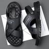 Sandalias de hombre con suela gruesa para playa en verano, zapatillas modernas y frescas para hombre.