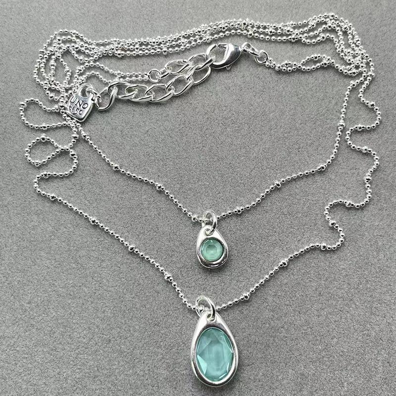 2024 UNOde50 European Gemstone Necklace for Women - Romantic Fashion Jewelry Gift