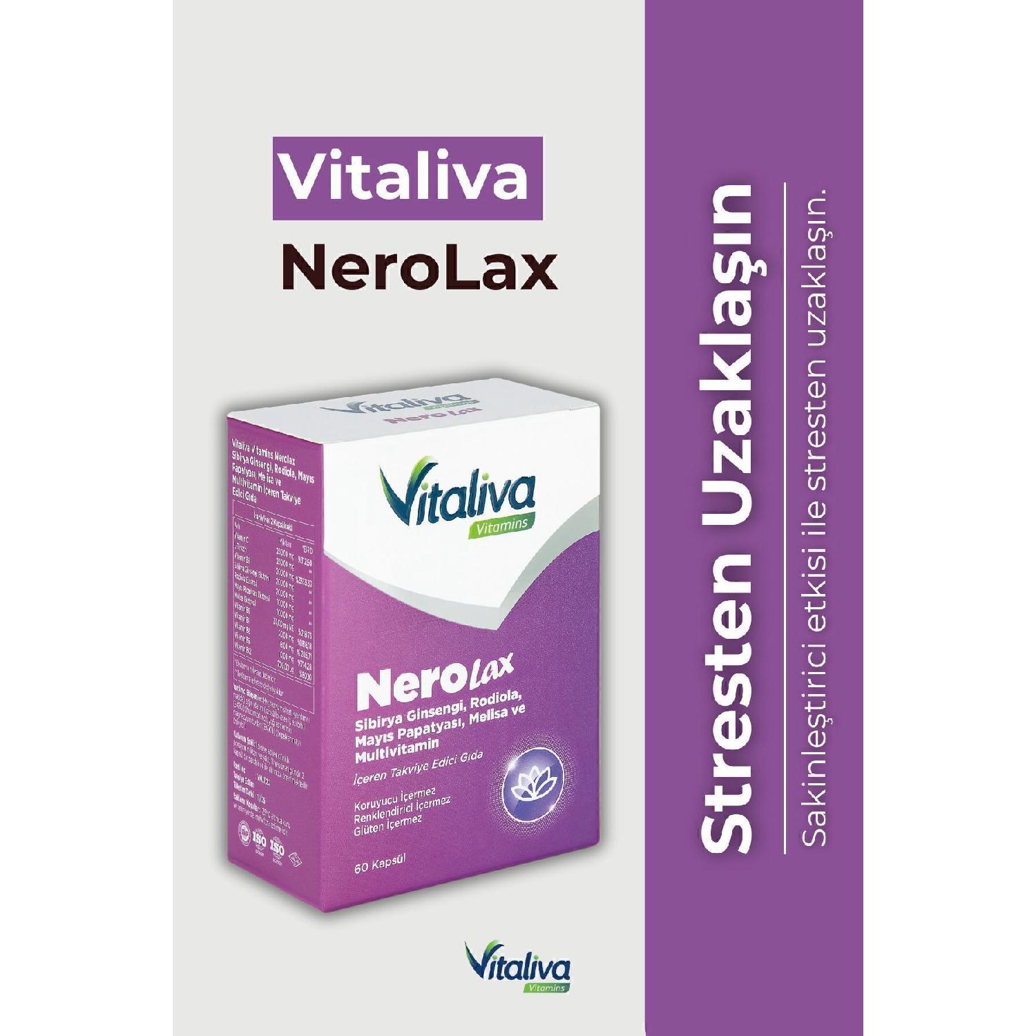 

Nerolax Siberian Ginsengi, Rodiola, May Daisy, Melisa And Multivitamin