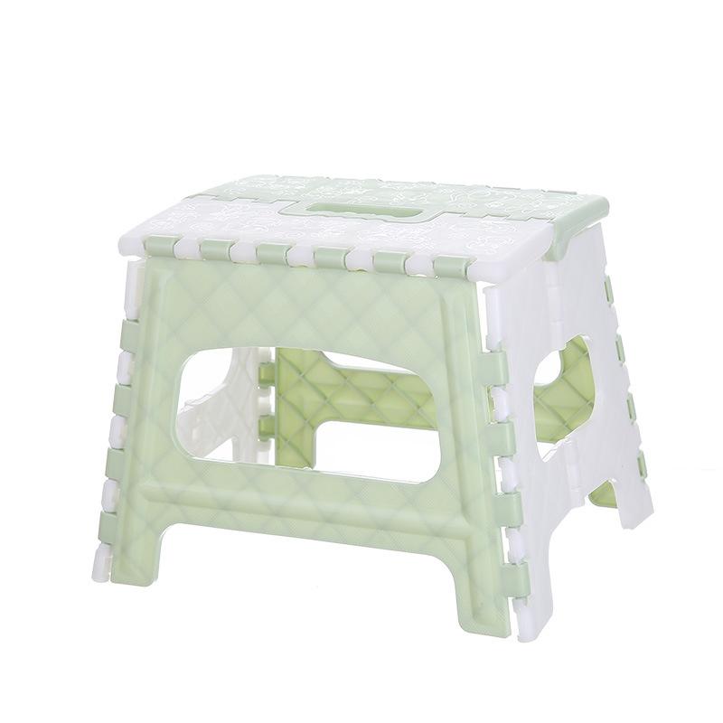Plastic Portable Household Bathroom Folding Stool Children Adult Outdoor Portable Multi Purpose Folding Chair Easy To Store