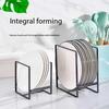 1pc Kitchen Dish Rack, Cabinet-Mounted Plate Drying Rack, Household Tableware Organizer and Storage Rack