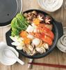 Kakusee Delicious DEL-20 Tabletop Pot, 19cm, Serves 1-2, Size 6, Western-Style Earthenware, Microwave and Heat Safe