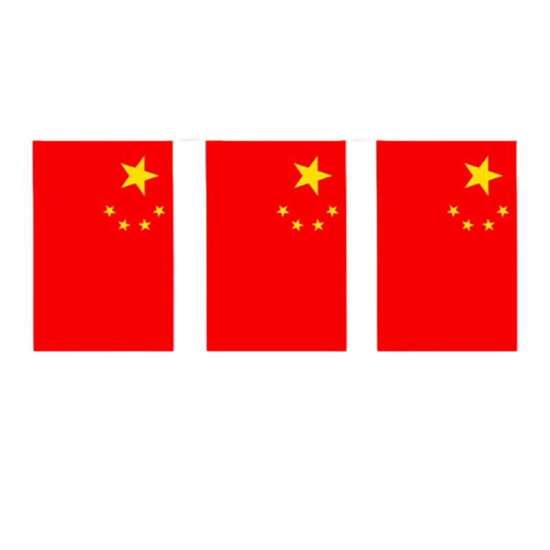 Nanluo Chinese National Flag String Decorations размер 8/1 строки/8м