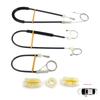BWR453 Kit de Reparo de Regulador de Vidro Elétrico Porta Dianteira Esquerda para Seat Leon MK2 1P 1P1 2005-2012 5 Portas HB 1P0837461A
