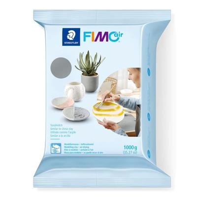 FIMOair Modeling Clay - FIMO - Grey - 1000 G - Soft and Easy To Model