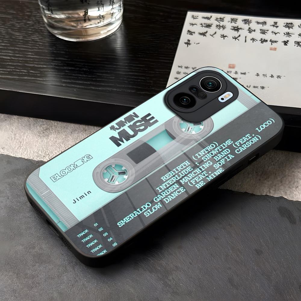 

Kpop Jimin Korea MUSE Phone Case Tempered Glass For Xiaomi 14 15 12 Lite Pro 13 11t Lite POCO M6 X6 X5 X3 NFC F5 F6 Pro Cover Xiaomi 12T