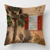 Autumn Home Decoration Throwing Pillow Case Sofa Cushion Cover  Ocean Elements Living Room Aesthetics
