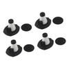 Brand New Filters Vacuum Filter 12pcs/set 6 Filter 6 Sponge For MOOSOO LT450 Replacement Reusable Vacuum Cleaner