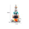 Jackie Compatible Block Pop Exploration Rocket JK8508, Mixed Color