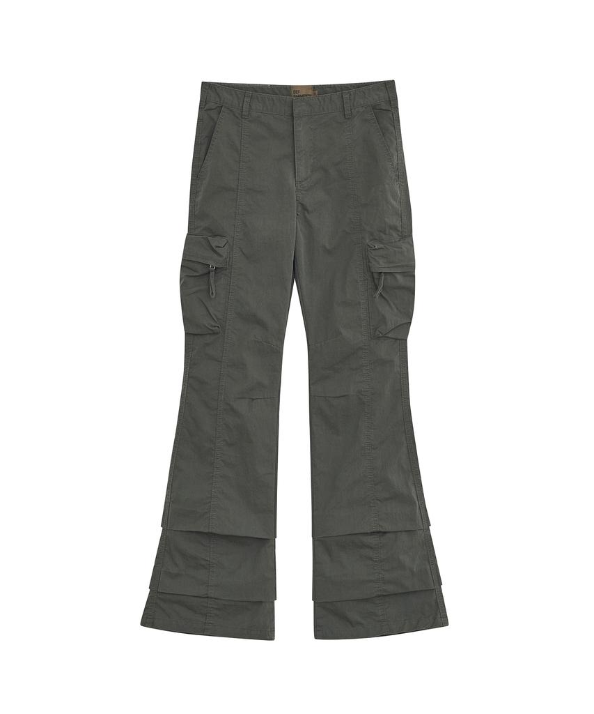 Depeugameoncheu Flare Cargo Pants [2Color]