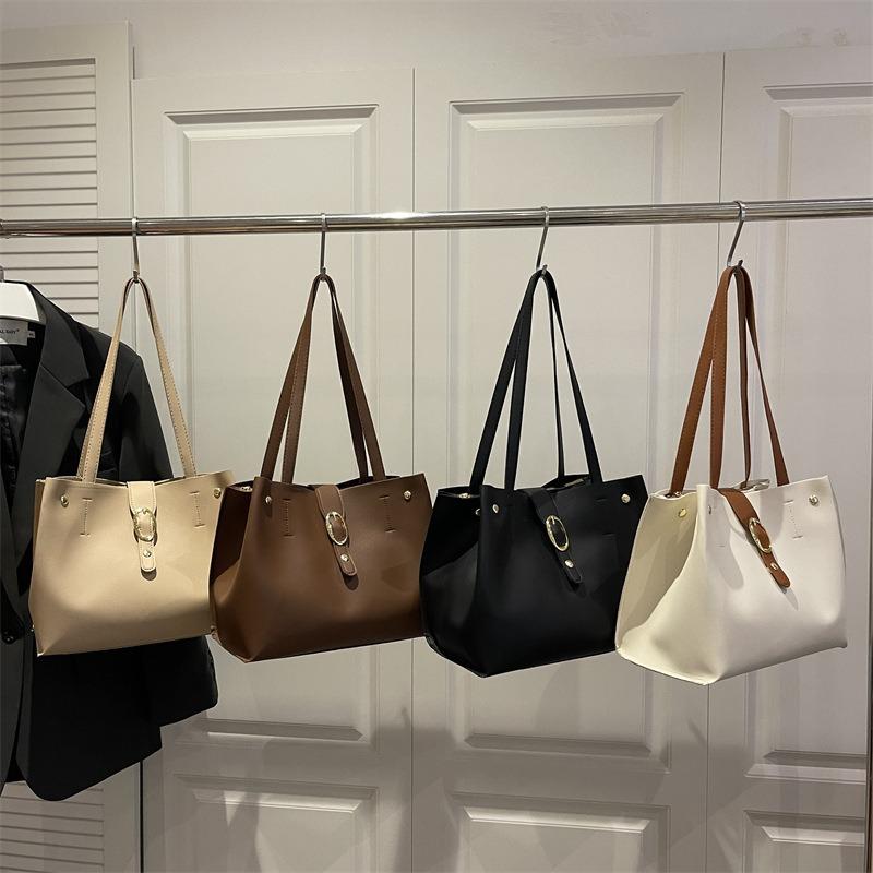 Bag women's bag new new product texture large capacity simple shoulder bag portable tote bag