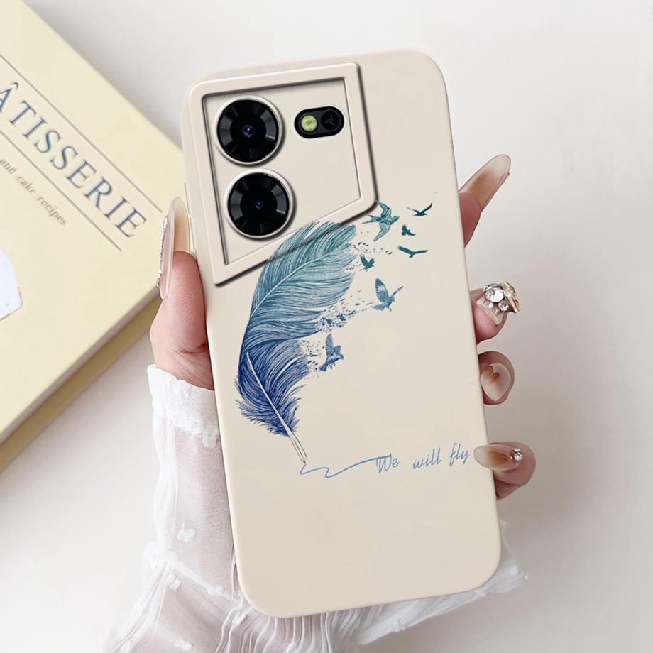 For Tecno Pova 5 Pro 5G Funda Soft Silicon Capa Moon Night Artistic Printed Fundas On Tecno LH8n Back Cover Camera Protection