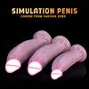Super Large Realistic Silicone Dildo  Anal Plug  Thick Dildo  Pedicle Masturbator  Female Sex Toy