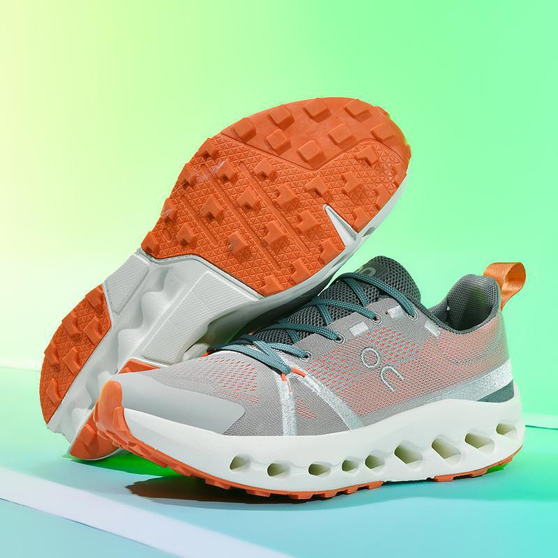 Jesienne buty sportowe Guochao do biegania Męskie amortyzujące buty do biegania Lekkie, oddychające buty z tkaniny typu flying weave