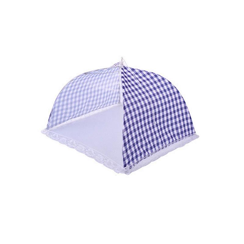 12 Zoll Faltbare Küchennetz-Abdeckung für Lebensmittel Schirm Hygiene-Gitter Abdeckung für Geschirr Anti Fliegen Mücken Staub
