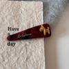 Quickly Become Rich - Side Braid, Edge Braid, Side Braid, Fringe Braid, Horse Year Zodiac Year Hair Clip