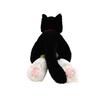 Sun Lemon Lap Black and 13 X 36 X Plush Renewal Cute Cat, White, Small, 15cm, Toy, Edition, Animal, Cat, P-1513